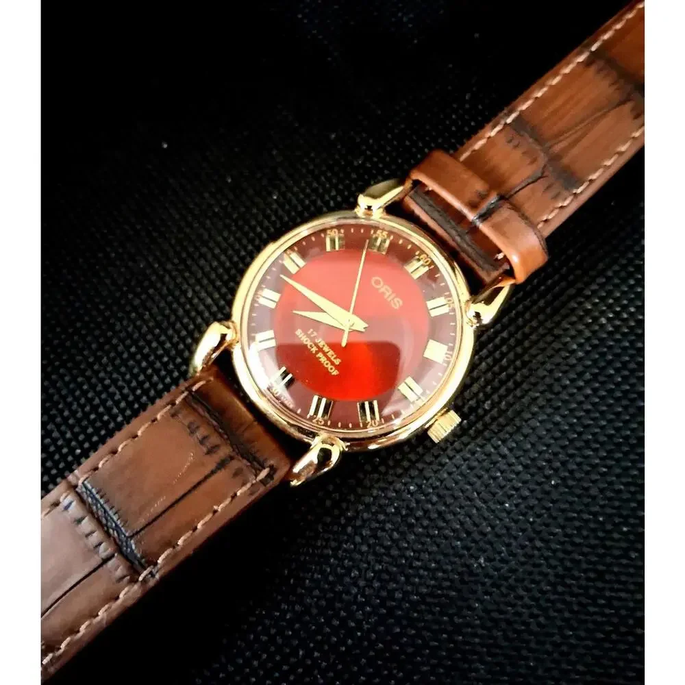 Men's Vintage Oris AM044 Mechanical Hand‎ Wind Vintage Watch